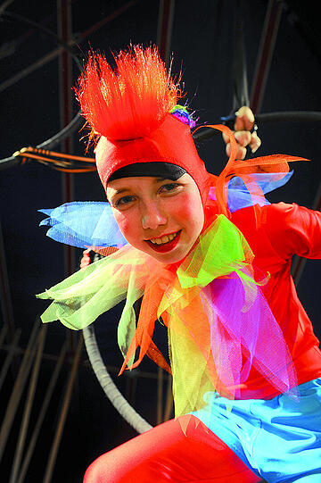 Kleine Künstler sind beim Kinder- und Jugend-Varietéfestival auf der Bühne zu sehen.