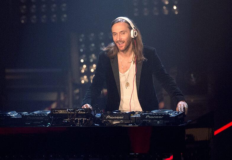 DJ David Guetta war auch mit dabei.