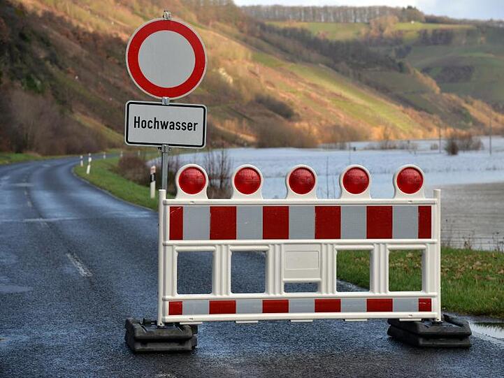 Die Bundesstraße 53 ist gesperrt.