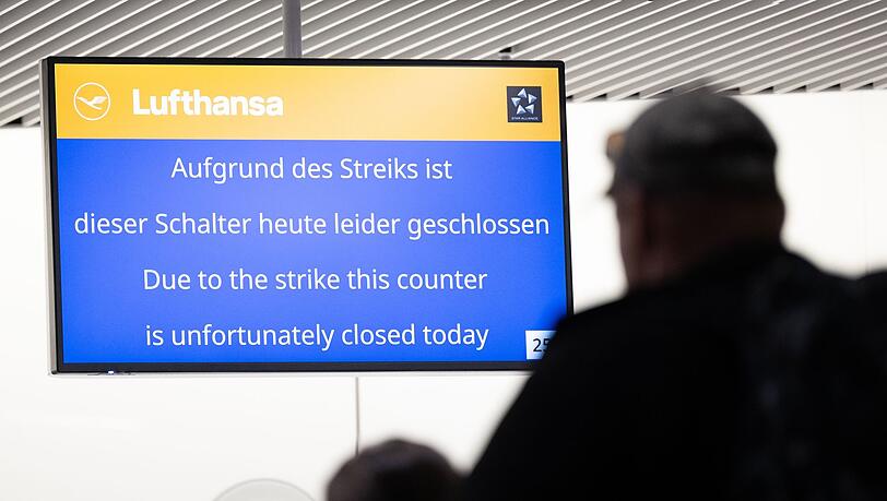 Bald wieder Streik? Die Lufthansa befindet sich gleich in mehreren Tarifkonflikten.