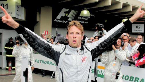 Der neue Formel-1-Weltmeister: Jenson Button. Der neue Formel-1-Weltmeister: Jenson Button.