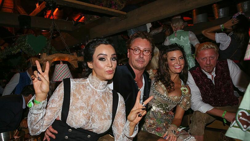 Verona Pooth, Bernhard Fritsch, Kaydee Cox und Boris Becker Verona Pooth, Bernhard Fritsch, Kaydee Cox und Boris Becker