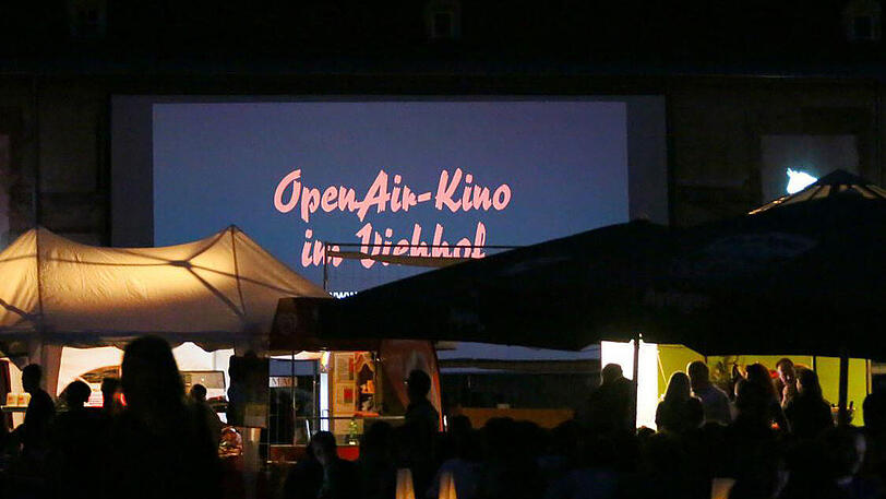 Von vielen geliebt: das Open-Air-Kino im Viehhof.