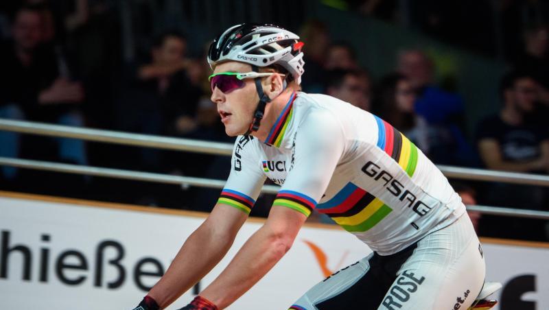 Holte mit Maximilian Beyer in Apeldoorn EM-Bronze: Bahnradsportler Theo Reinhardt. Holte mit Maximilian Beyer in Apeldoorn EM-Bronze: Bahnradsportler Theo Reinhardt.
