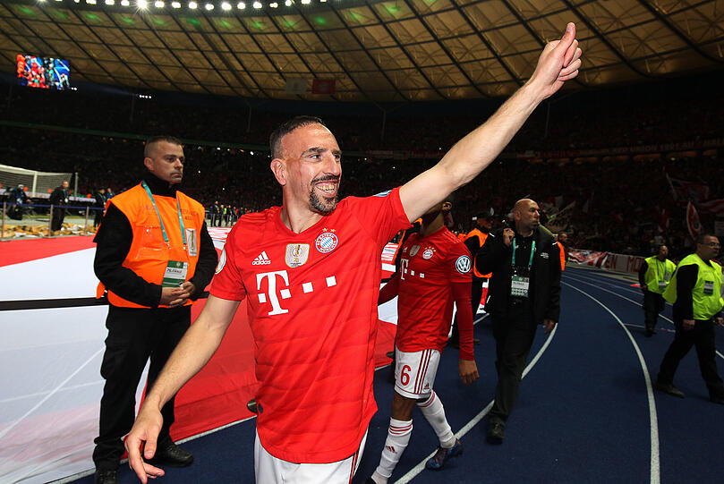 Franck Ribéry: Von 2007 bis 2019 beim FC Bayern.