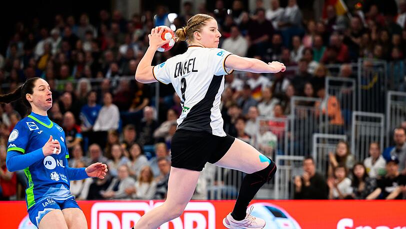 War eine sichere Vollstreckerin aus dem R&uuml;ckraum: Nina Engel.