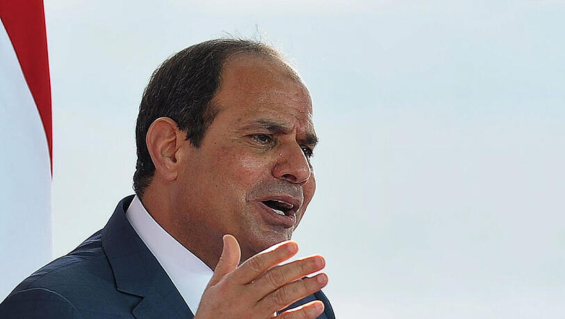 Der ägyptische Präsident Abdel Fattah al-Sisi. Der ägyptische Präsident Abdel Fattah al-Sisi.