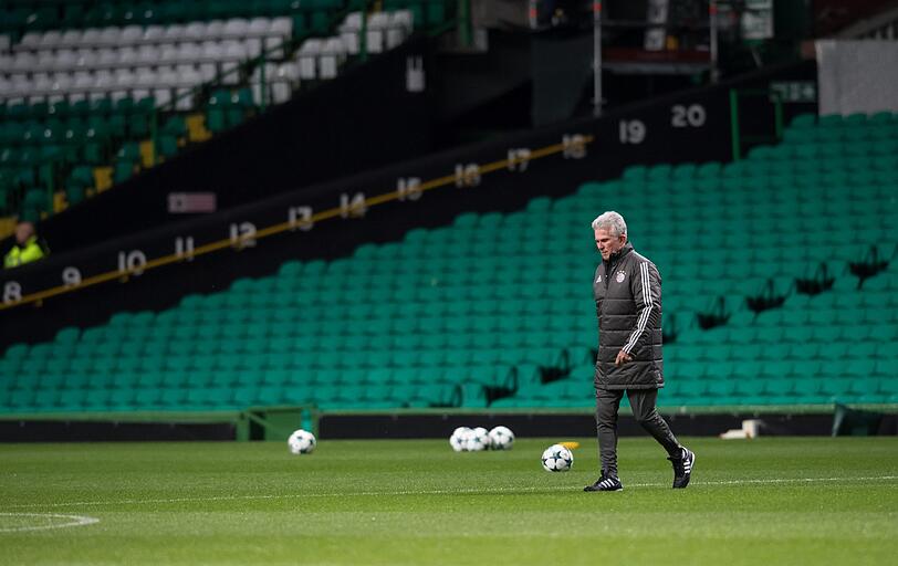 Die Bilder vom Abschlusstraining aus Glasgow.