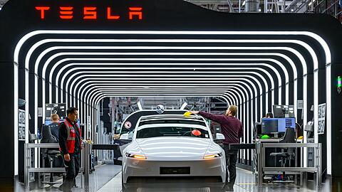 Tesla schaffte ein deutliches Absatzplus. (Archivbild)