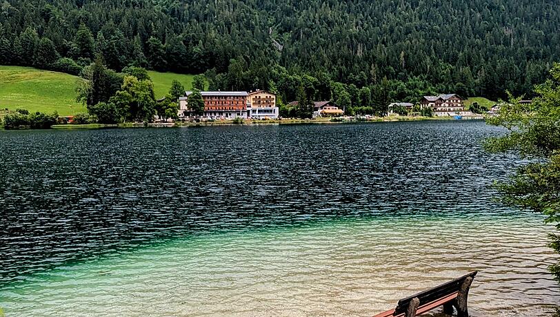 Der Hintersee an einem Juli-Tag 2025.