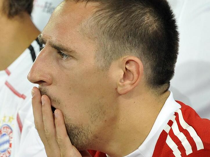 Letzter Einsatz für Bayern am 3. Oktober, ein 0:0 gegen Köln. Danach verletzte sich Franck Ribéry.