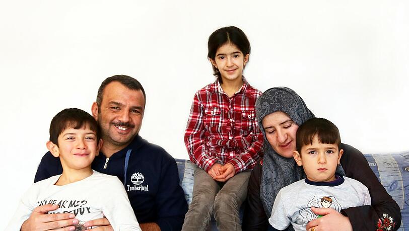 Suchen eine Wohnung: Hamida und Safwan Ramadan mit ihren Kindern (v.l.) Mohsin, Aya und Mouaataz. Suchen eine Wohnung: Hamida und Safwan Ramadan mit ihren Kindern (v.l.) Mohsin, Aya und Mouaataz.