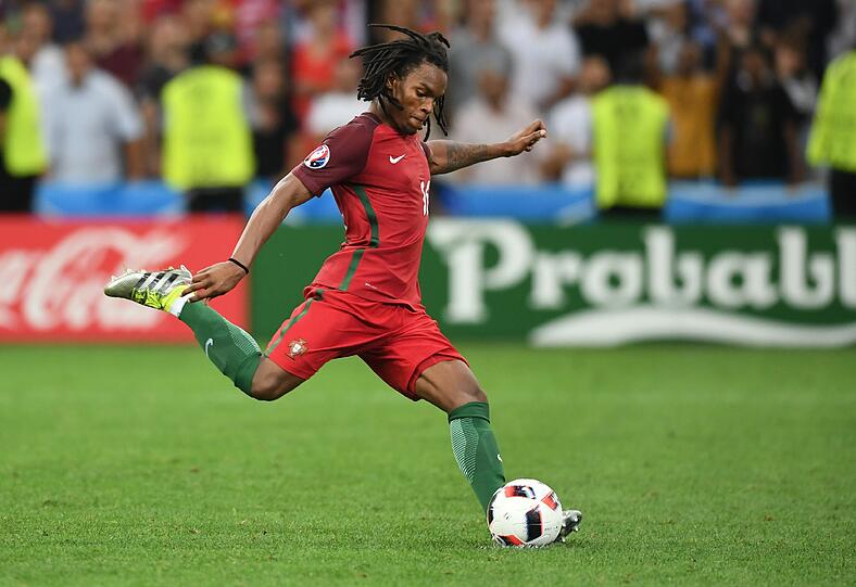 Renato Sanches legt im EM-Viertelfinalspiel gegen Polen eine Glanzleistung hin.