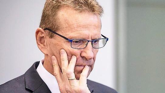 Nachdenklich: Günther Felbinger vor Gericht.