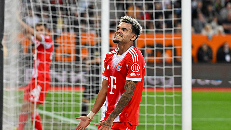 Hätte beim FC Augsburg nicht nur ein Tor machen können: Neuzugang Luis Díaz.