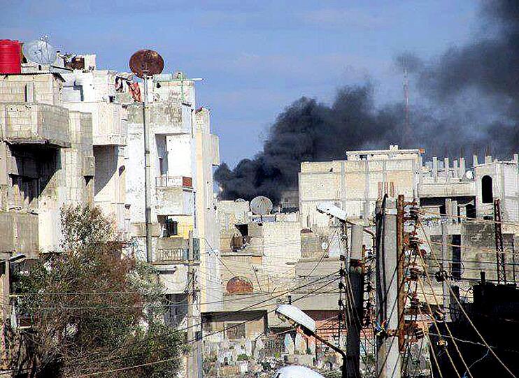 Angriff auf Ölpipeline in Homs: Das Blutvergießen in Syrien nimmt kein Ende - hier die Bilder.
