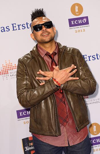 Sean Paul mit Iro-Look - immer noch gewöhnungsbedürftig!