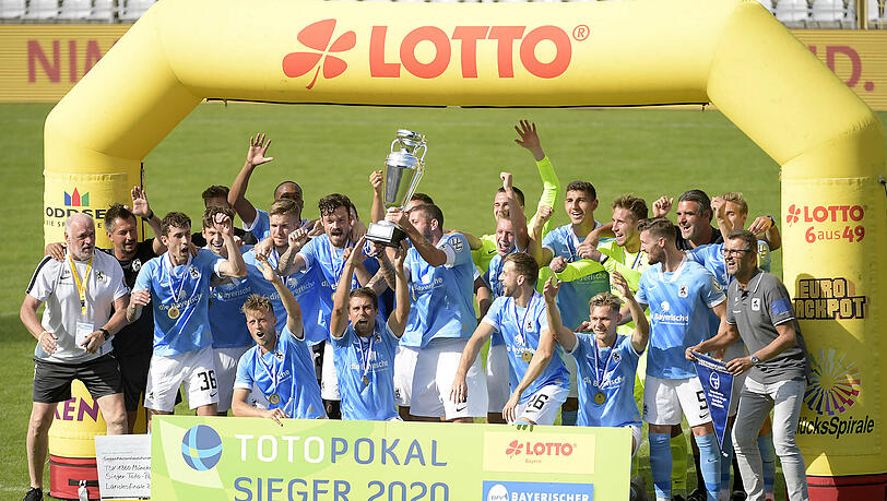 Der TSV 1860 München gewann das Finale gegen die Würzburger Kickers. Der TSV 1860 München gewann das Finale gegen die Würzburger Kickers.