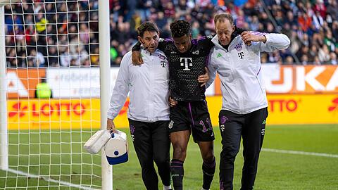 Fehlt dem FC Bayern mehrere Monate: Flügelstürmer Kingsley Coman.