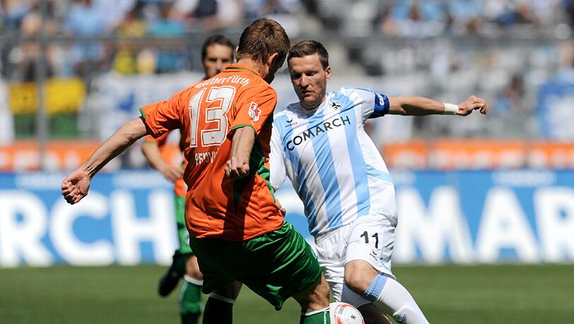 Traf beim 3:0 gegen Greuther Fürth zwei Mal: Löwen-Torjäger Benny Lauth. Traf beim 3:0 gegen Greuther Fürth zwei Mal: Löwen-Torjäger Benny Lauth.