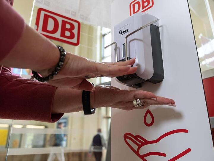 Die Fahrgastzahlen bei der Bahn sind seit März um bis zu 90 Prozent eingebrochen.
