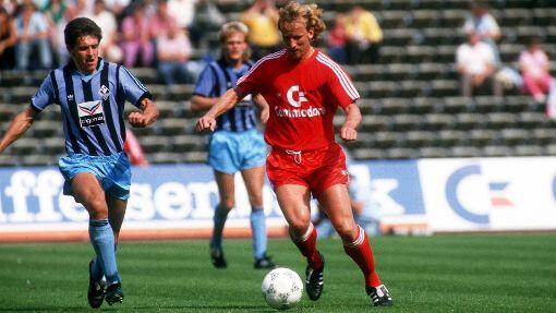 1987 beim FC Bayern unter Jupp Heynckes: Andreas Brehme (re.).