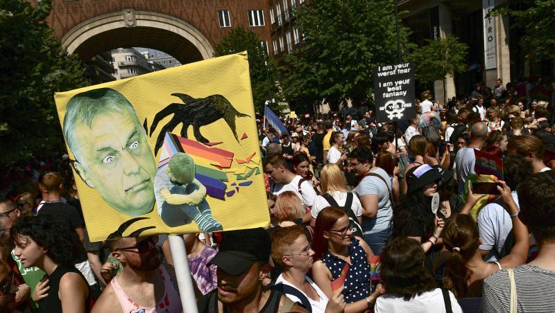 Das neue Gesetz Orbans hatte im In- und Ausland für Proteste gesorgt.