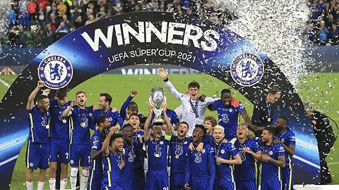 Nach der Champions League hat Chelsea nun auch den europäischen Supercup gewonnen.