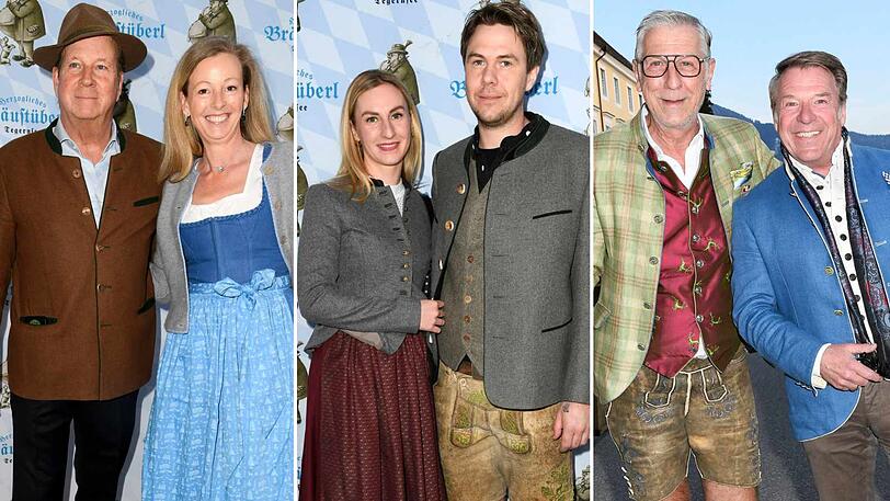 Beim Tegernseer Starbierfest feierten die Promis die Fastenpredigt von "Bruder Barnabas"...