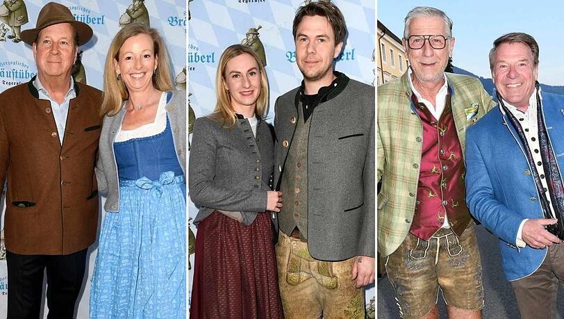 Beim Tegernseer Starbierfest feierten die Promis die Fastenpredigt von "Bruder Barnabas"...