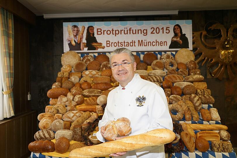 Heinz Hoffmann, Obermeister der Bäcker-Innung München und Landsberg