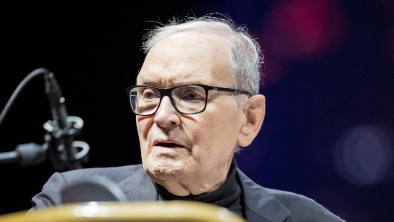 Ennio Morricone auf seiner "The Farewell Tour" 2019 in Berlin.