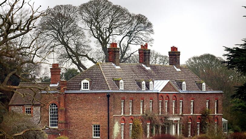 Hier findet Kate Ruhe - der Landsitz Anmer Hall in der Grafschaft Norfolk.
