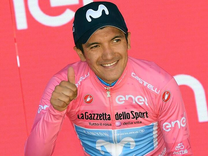 Steht vor dem Gesamtsieg beim 102. Giro d'Italia: Richard Carapaz.