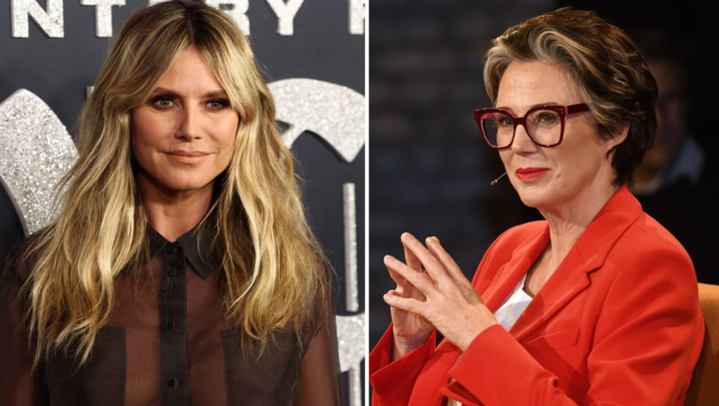 Star-Autorin Ildik&oacute; von K&uuml;rthy (r.) kritisiert Heidi Klums TV-Show "Germany's Next Topmodel".