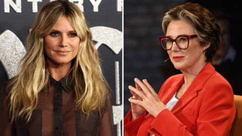 Star-Autorin Ildik&oacute; von K&uuml;rthy (r.) kritisiert Heidi Klums TV-Show "Germany's Next Topmodel".