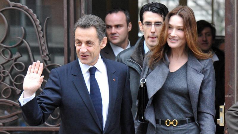 Carla Bruni und Nicolas Sarkozy Carla Bruni und Nicolas Sarkozy