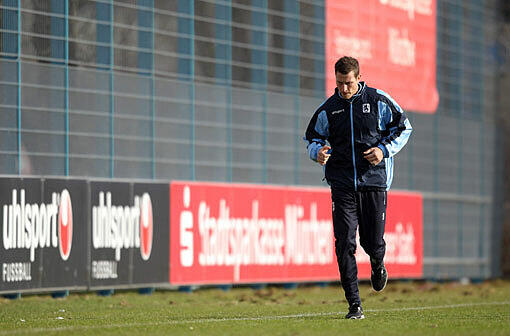 Rob Friend nahm am Donnerstag am Mannschaftstraining teil.