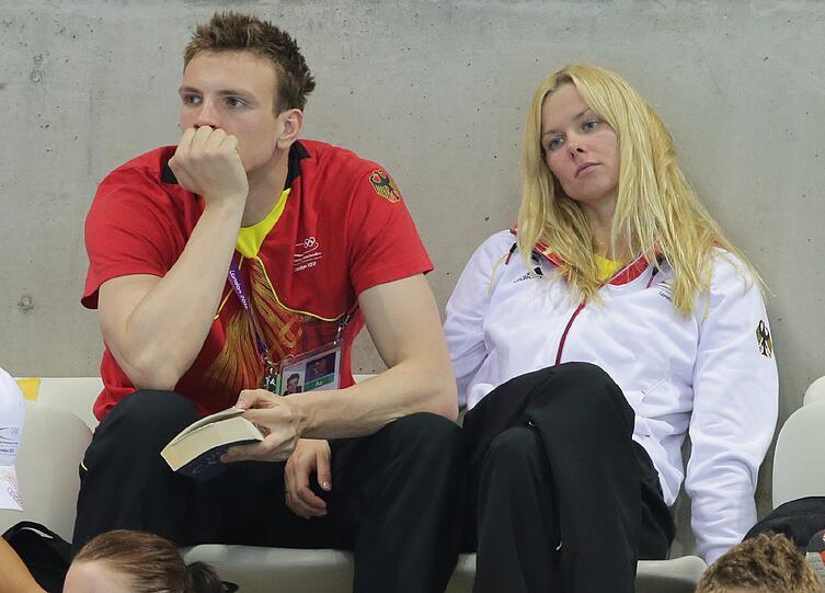 Diese beiden fühlen sich im Wasser am wohlsten: Die beiden deutschen Schwimm-Stars Britta Steffen und Paul Biedermann. Seit März 2010 sind die beiden das Traumpaar des deutschen Schwimmsports.