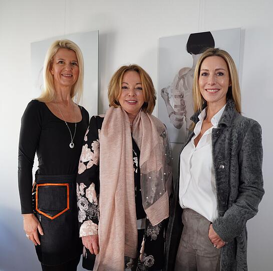Christiane Wolff (GF crafty), Sabina Frohwitter (Rechtsanwältin) und Dorothea Höhn (Biscuits Collection)