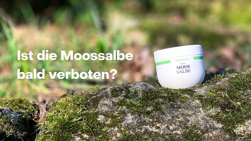 Natürliche Wirkstoffe wie Moos sind in der Hautpflege sehr beliebt.