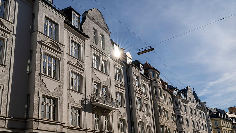 Die meisten M&uuml;nchner k&ouml;nnen sich keine Eigentumswohnung in der Stadt leisten und wohnen zu Miete.