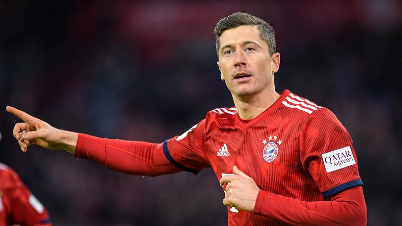 Robert Lewandowski vom FC Bayern München.
