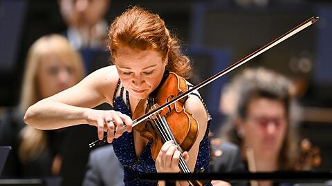 Die Geigerin Carolin Widmann.