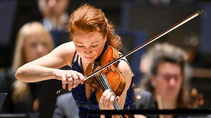 Die Geigerin Carolin Widmann.