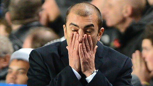 Roberto di Matteo ist von der Leistung seines FC Chelsea entäuscht. Roberto di Matteo ist von der Leistung seines FC Chelsea entäuscht.