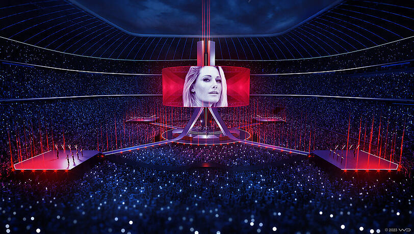 So nah am Publikum wie nie: Helene Fischer wird auf dem Rasen der Allianz Arena auftreten