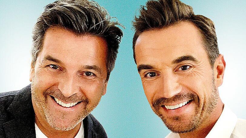 Hatten eine Menge Spaß beim Einsingen: Thomas Anders (li.) und Florian Silbereisen