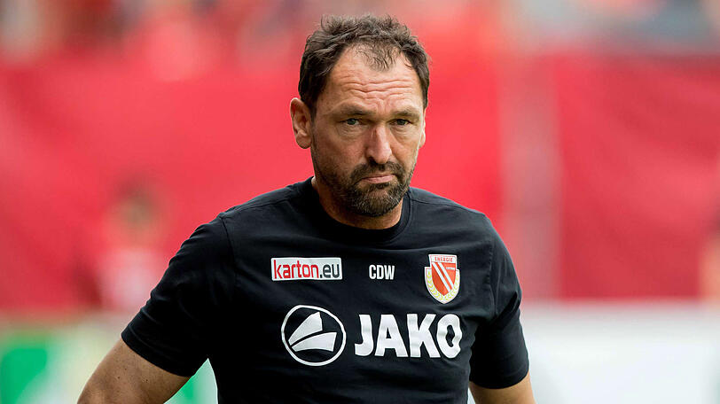 Trainer von Energie Cottbus: Claus-Dieter "Pele" Wollitz.