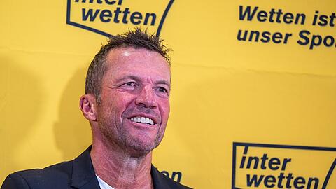 Lothar Matthäus nimmt an einer Veranstaltung des Wettanbieters „Interwetten“ teil.
